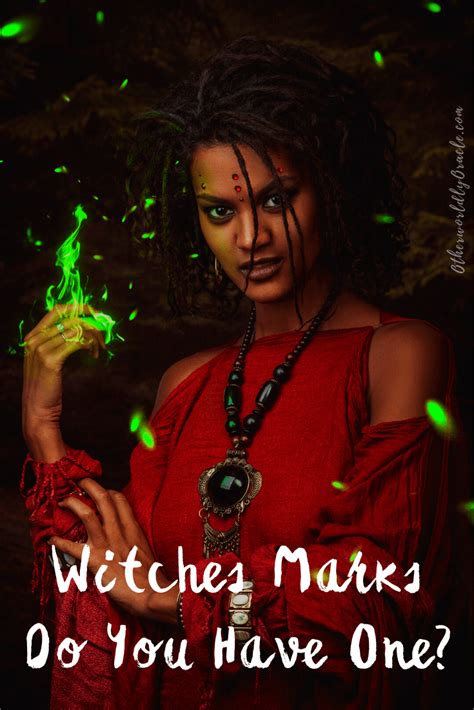 Witch narks on skin
